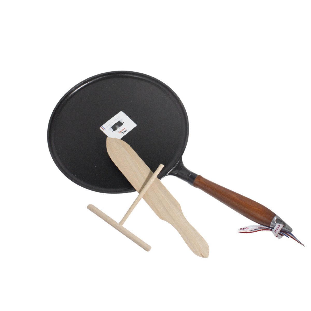 Sartén Crepera Negra 28 cm, Hierro Fundido - Imagen 4