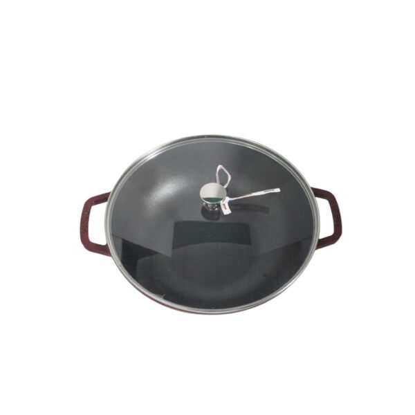 STAUB PANS - Wok con Tapa de Vidrio, 30 cm - Imagen 3