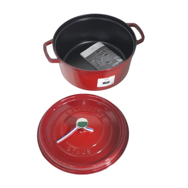 Olla Cocotte con Tapa 28 cm, Hierro Fundido - Imagen 4