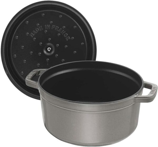 Staub Hierro Fundido - Cocottes, Gris Grafito, 3.7L - Imagen 2