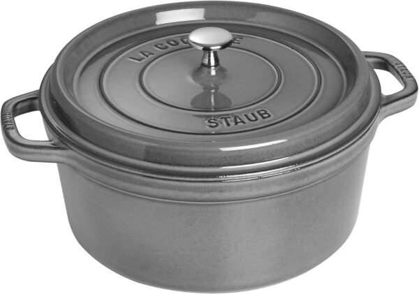 Staub Hierro Fundido - Cocottes, Gris Grafito, 3.7L