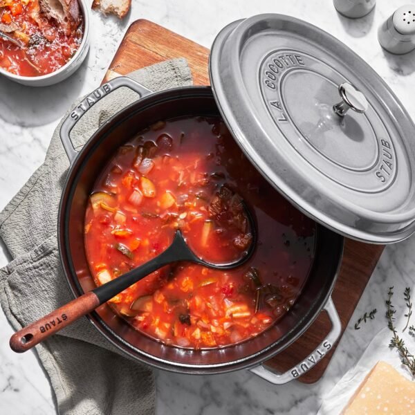 Staub Hierro Fundido - Cocottes, Gris Grafito, 3.7L - Imagen 4