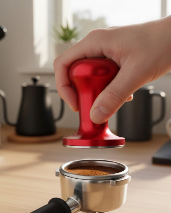 Motta - Tamper para café con base de acero inoxidable, 5.8cm - Imagen 5