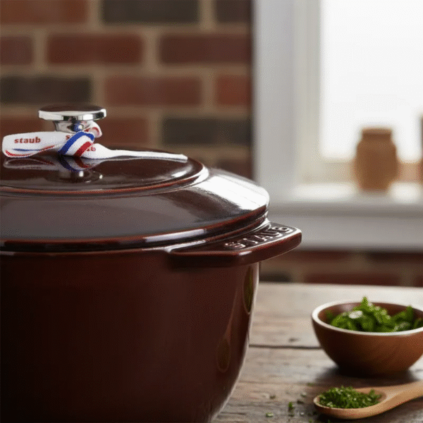 Olla Cocotte Arrocera con Tapa, 16cm Hierro Fundido - Imagen 4