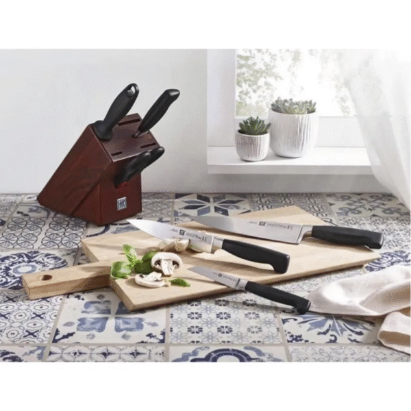 Set de 6 Cuchillos Gourmet & Bloque - Imagen 4