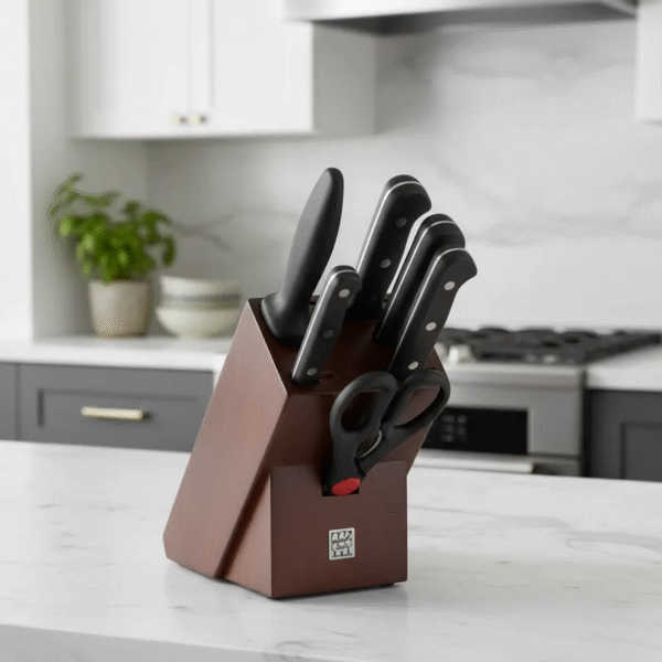 Set de 6 Cuchillos Gourmet & Bloque - Imagen 3