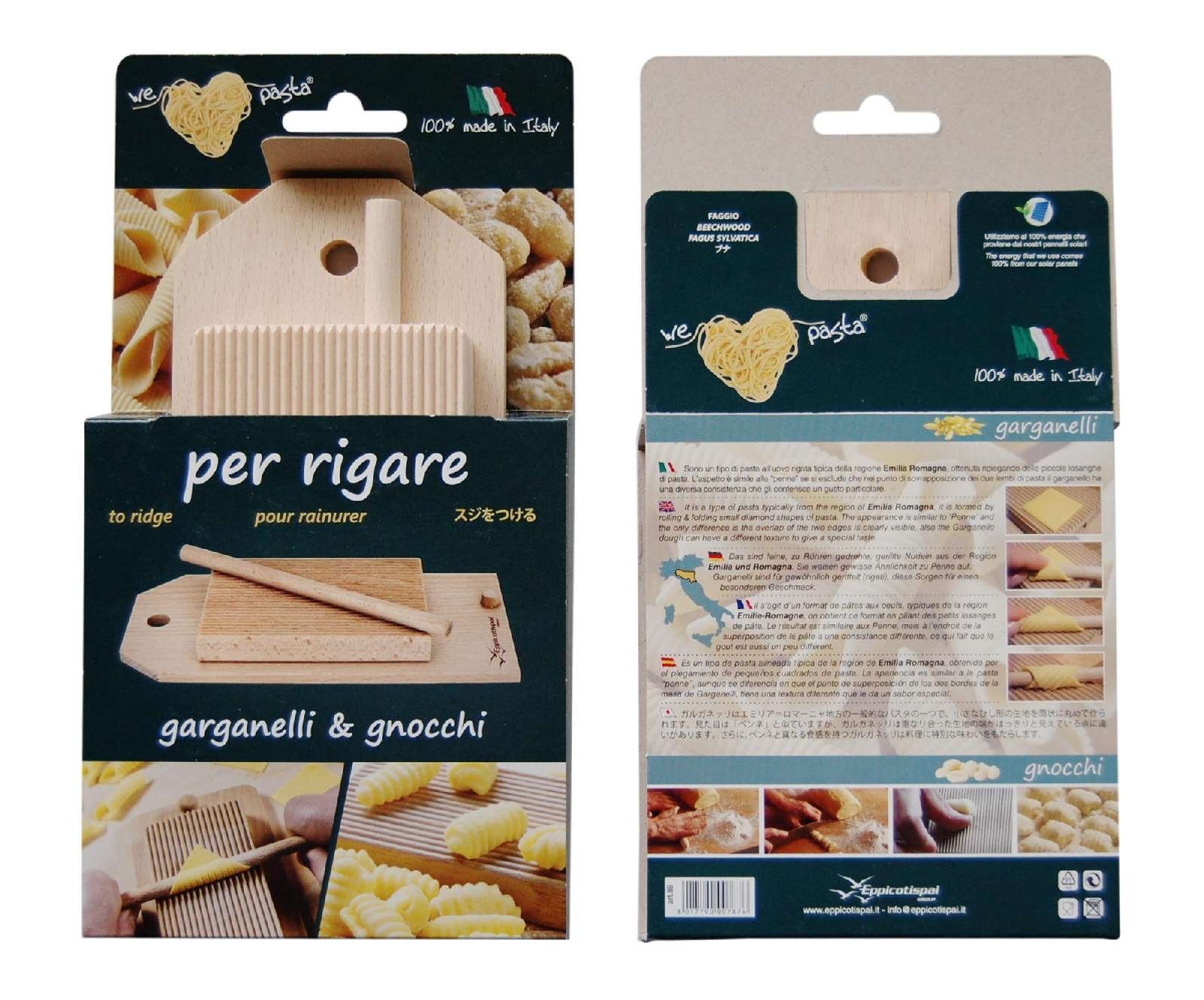 Eppicotispai - Dúo para preparar ñoquis con pala - Imagen 4