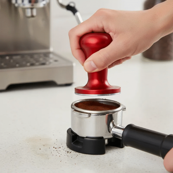 Motta - Tamper para café con base de acero inoxidable, 5.8cm - Imagen 5