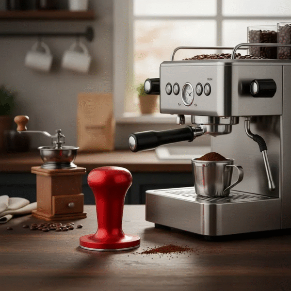 Motta - Tamper para café con base de acero inoxidable, 5.8cm - Imagen 6