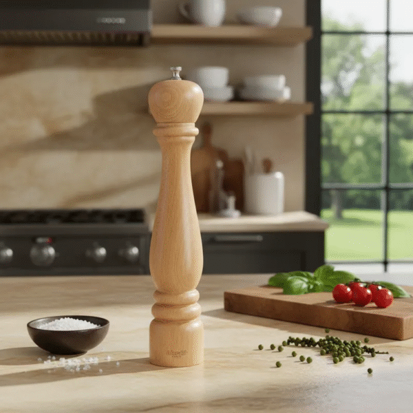 Bisetti Roma Molino de pimienta de madera de haya, 33 cm - Imagen 7