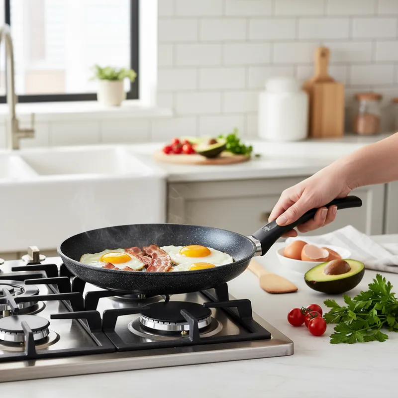 Olympia Hard Cook – Sartén de aluminio, 24cm - Imagen 5