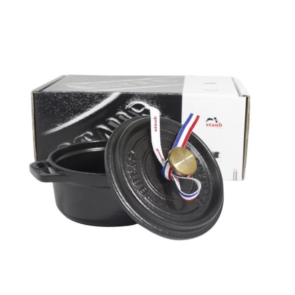 Staub - Olla Cocotte de hierro fundido, Negra