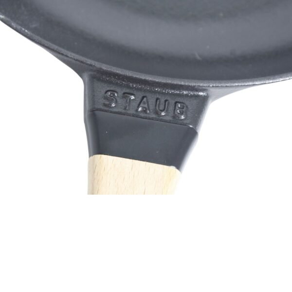 STAUB PANS - Sartén Negra con Mango de Madera, 28 cm - Imagen 4
