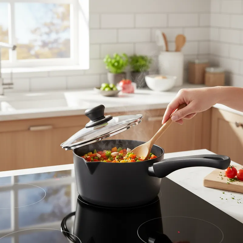 Scanpan - Sarten clásica cubierta, 12.7cm - Imagen 7