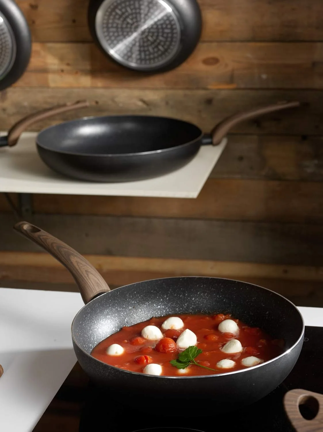 Mopita - Sartén antiadherente de aluminio con parte inferior plana, 28cm - Imagen 7