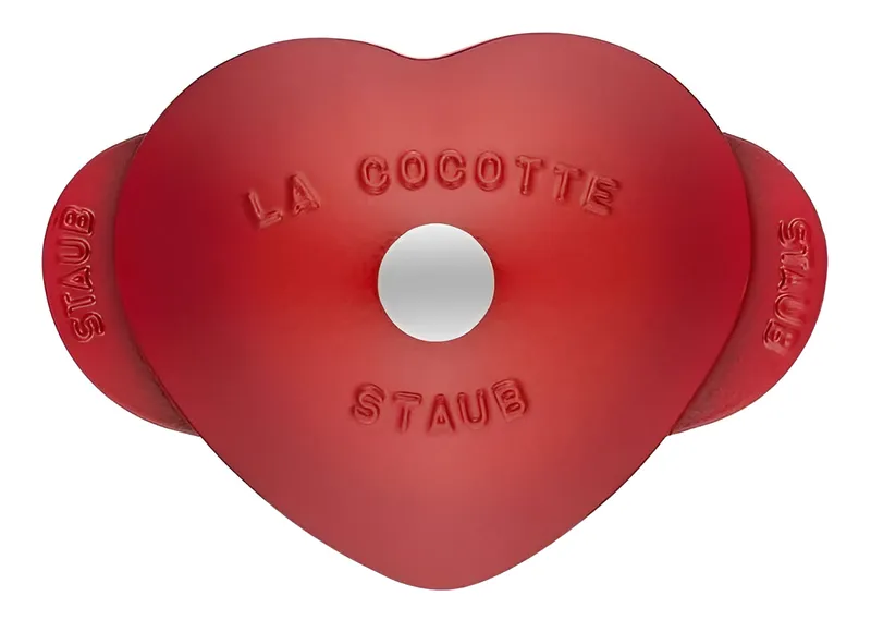 Staub - Olla Cocotte en forma de corazón, cereza - Imagen 5