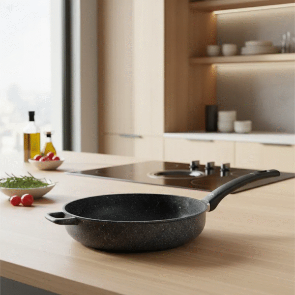 Olympia Hard Cook - Sartén de aluminio fundido, antiadherente, 28cm - Imagen 10