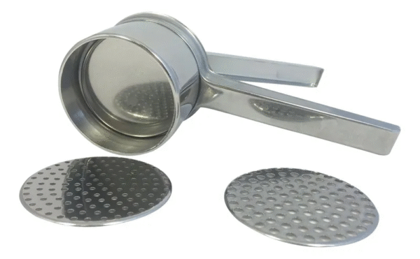 Eppicotispai - Triturador de papas de acero inoxidable con 2 insertos - Imagen 2