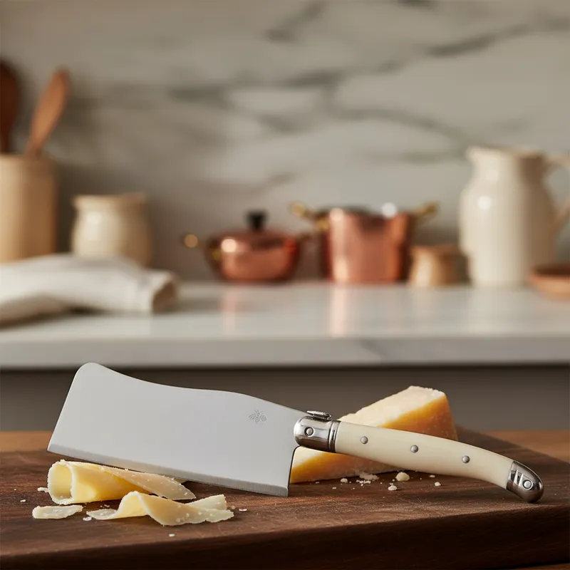 Laguiole Premium - Cortadores de queso de acero inoxidable de 2 piezas - Imagen 4