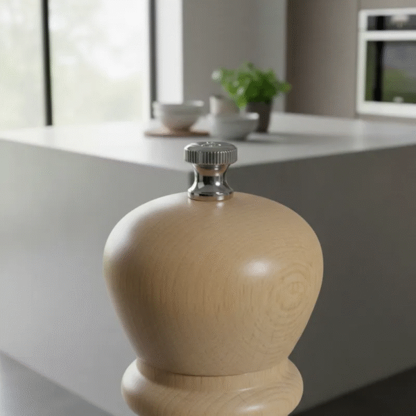 Bisetti Roma - Molino de sal de madera de haya, 25cm - Imagen 4