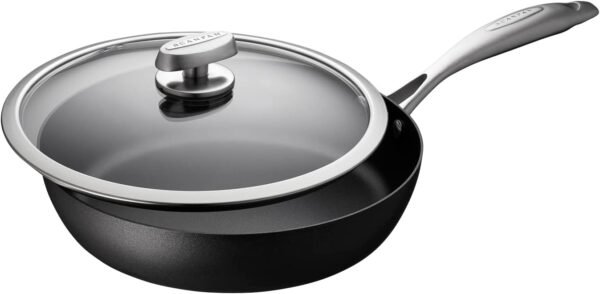 SCANPAN Pro IQ - Sartén antiadherente con tapa, 28cm - Imagen 2